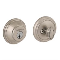 $42.97  Prestige Satin Nickel Single Cylinder