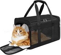 Mancro Pet Carrier bag Black