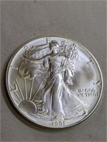 1991 UNC American Silver Eagle