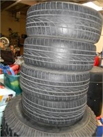 SET OF 4 TIRES AND RIMS