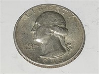 1945 Washington Quarter Silver Coin