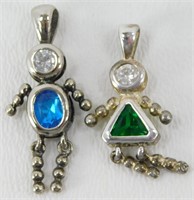 Sterling Silver Charms - 4.68 grams Total Weight