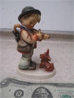 Hummel Puppy Love Boy Playing Violin Figurine