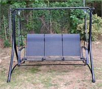 Three Person Porch Swing with Stand
