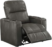 Larson Power Home Theater Recliner in Charcoal