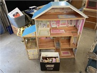 LARGE DOLL HOUSE WITH FURNITURE