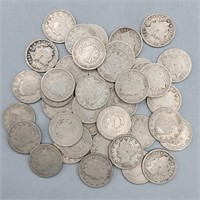 (40) 1889-1900 Liberty V Nickels