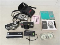 Vintage Camera & Accessory Lot - Pentax