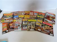 Lot of WOOD Shop Magazines