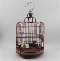Chinese Imperial Bird Cage.Figures.MFA Boston