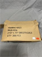 Framing Nails