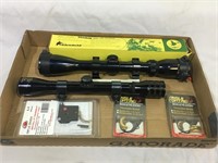 (3) Rifle Scopes, Remington 700 trigger assembly,