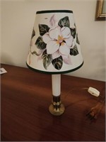10" small lamp works, magnolia shade