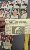 25 Topps 1964 Giants Baseball Cards. Hall Of