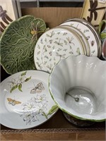 Assorted Plates and Home Decor Dragon Flies and