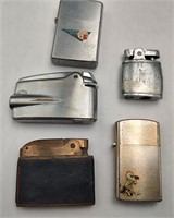 5 Vintage Lighters