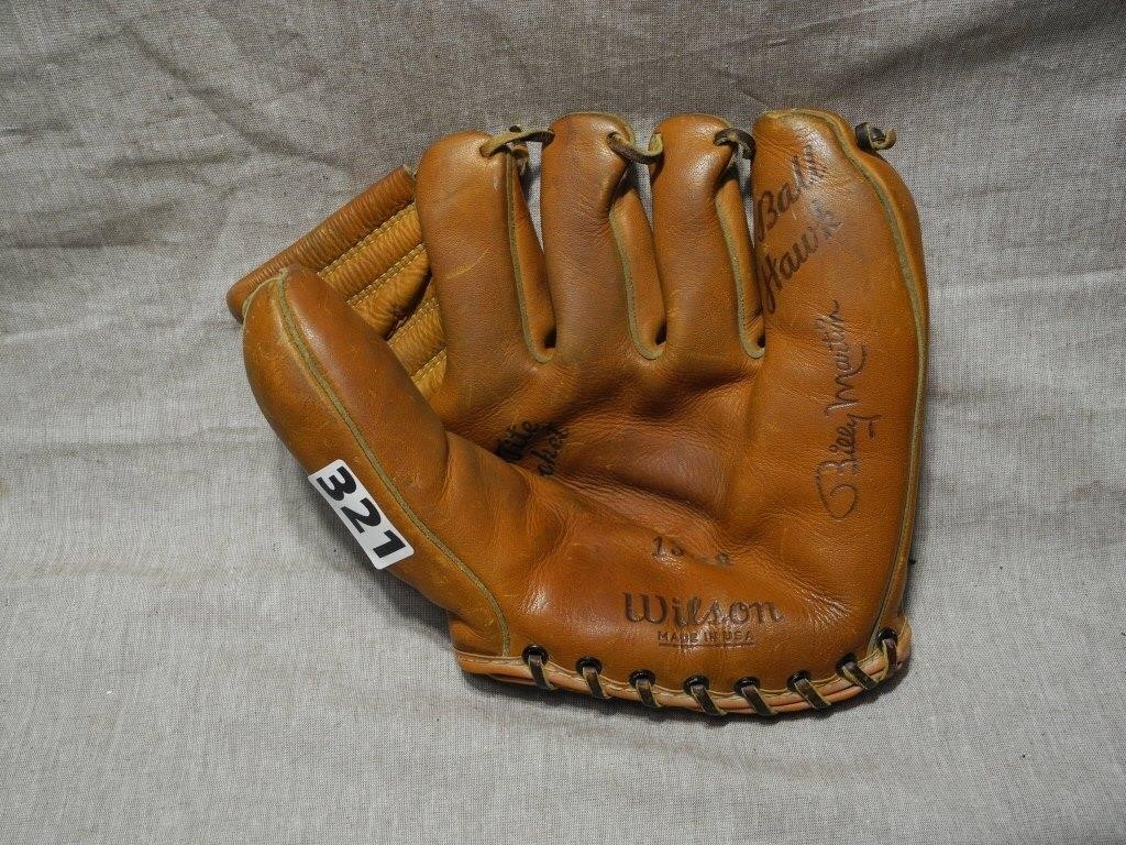 Vintage Billy Martin Baseball Glove