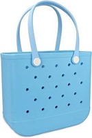 Medium Beach Bag Rubber Tote Bag