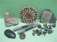 Stalagmite, Shale, Copper & Stones