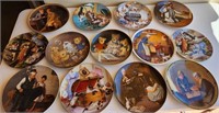 L - LOT OF 13 COLLECTIBLE PLATES (G13)