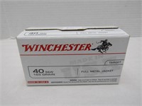 100 Rounds 40 S&W Winchester Ammo - NO SHIPPING