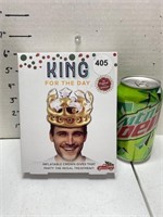 "King for the Day" Inflatable Crown