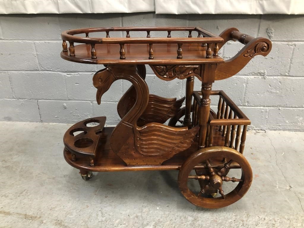 SWAN TEA WAGON