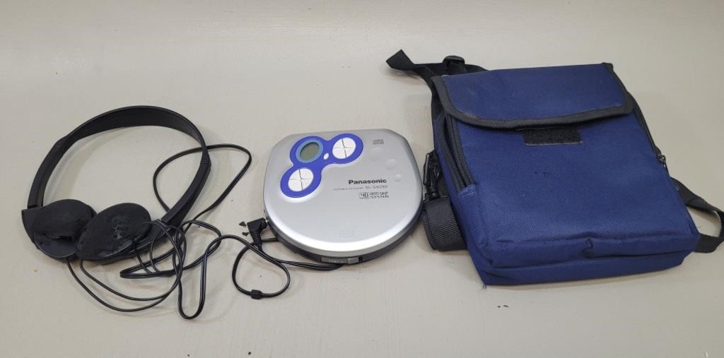 Panasonic SL-SX280 Portable Discman w Case