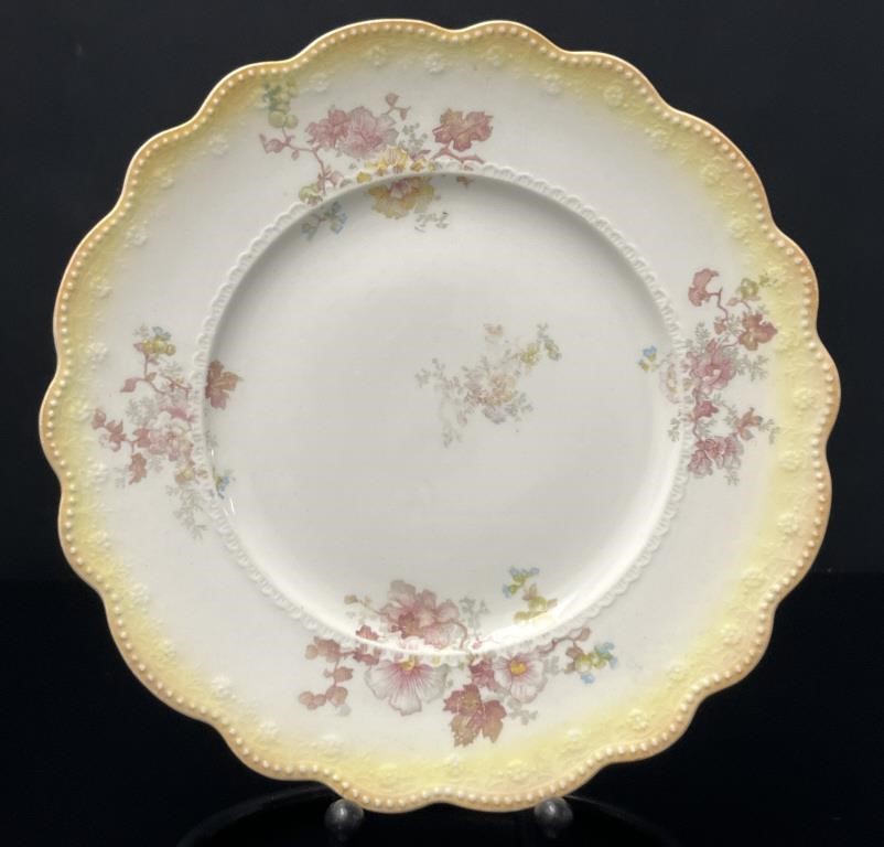 Antique W.H.Grindley Floral English Plate VTG