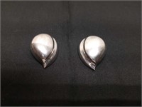 Sterling Clip on Earrings