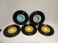 Sun Studios 45s: 2 Johnny Cash and 1 Jerry Lee