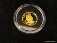 2007 1/25 Ounce Gold Coin 50 Cent Piece