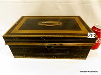 Antique Grand & Toy Metal Strong Box
