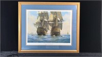 Geoff Hunt Nautical Sailing Ship Lithograph