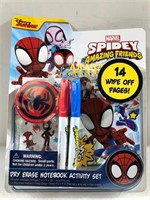 SpiderMan Dry Erase NoteBook Activity Set