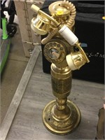 Converted Brass Incense Stand Rotary Phone -
