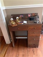 DESK AND WARDROBE AND SCONCES SEE PICS