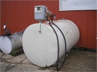 500 Gallon Fuel Barrel w/ Electric Pump