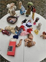 Vintage toy lot Barbie and more