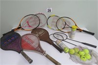 Tennis Rackets & Balls