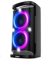 Portable Bluetooth Party Speaker: 160W Peak