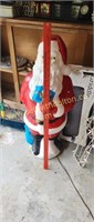 Blow mold Santa