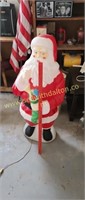 Blow mold santa