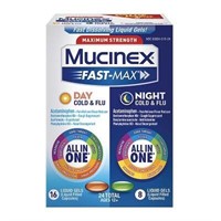 Mucinex Fast-Max Cold  Flu & Sore Throat Liquid Ge