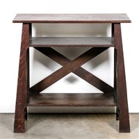 Mission / Craftsman Stained Oak Parlor Table