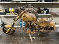 WOOD MOTORCYCLE- 15 X 26