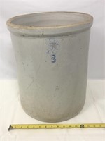 8 gallon Louisville pottery stoneware crock.