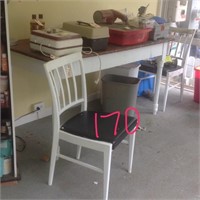 Table and 3 chairs
