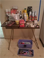 Work Table, Surge Protectors, Tool Kit