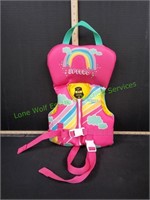 Speedo Pink/Rainbow Infant Life Jacket